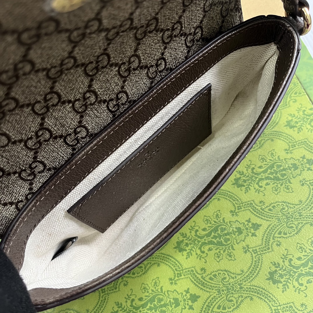 Gucci Ophidia Shoulder Bags 13*22*4cm
