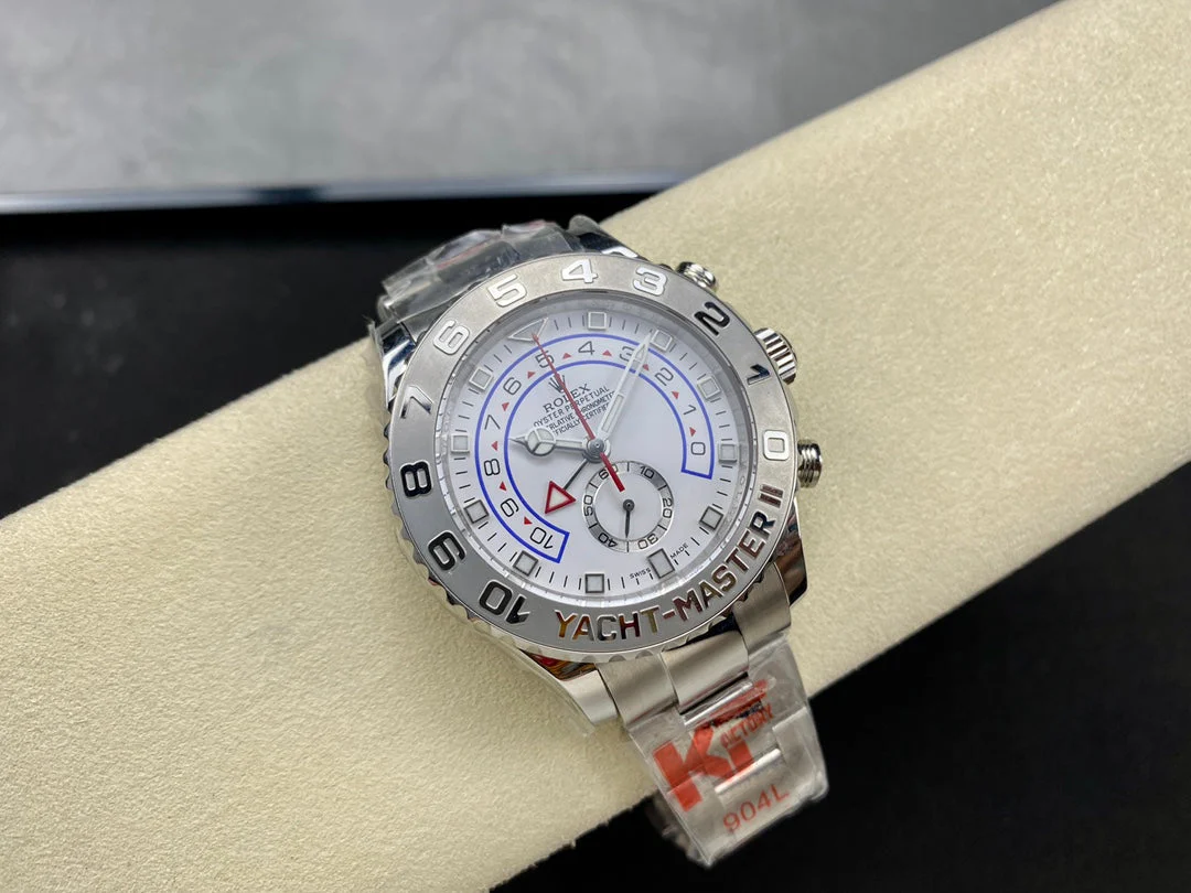 Rolex Yacht-Master II 44mm Silver White Dial