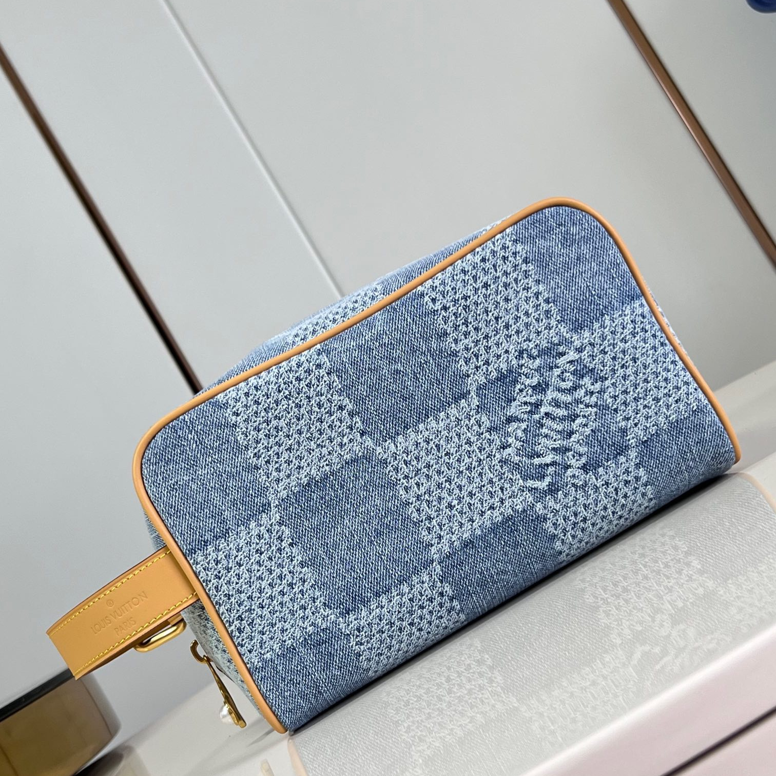 Louis Vuitton N40753 Locker Dopp Kit Bags Size 23*13*12cm