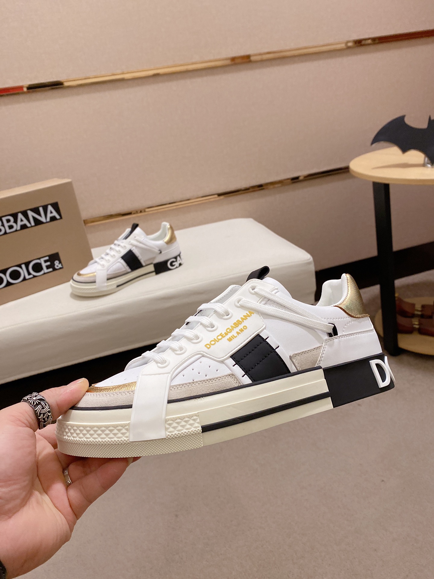 Dolce Gabbana Mens/Women Sneakers Shoes Gr. 35 - 46