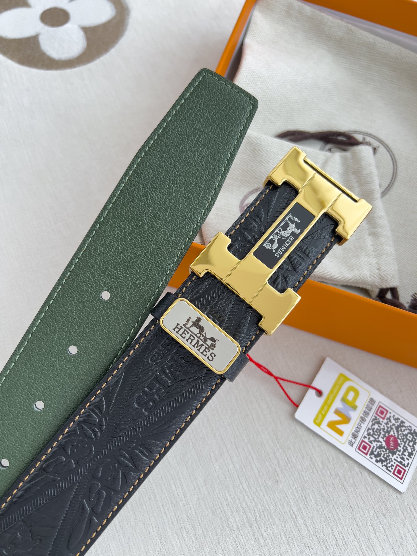 Hermes Men Belt Width 3.8cm