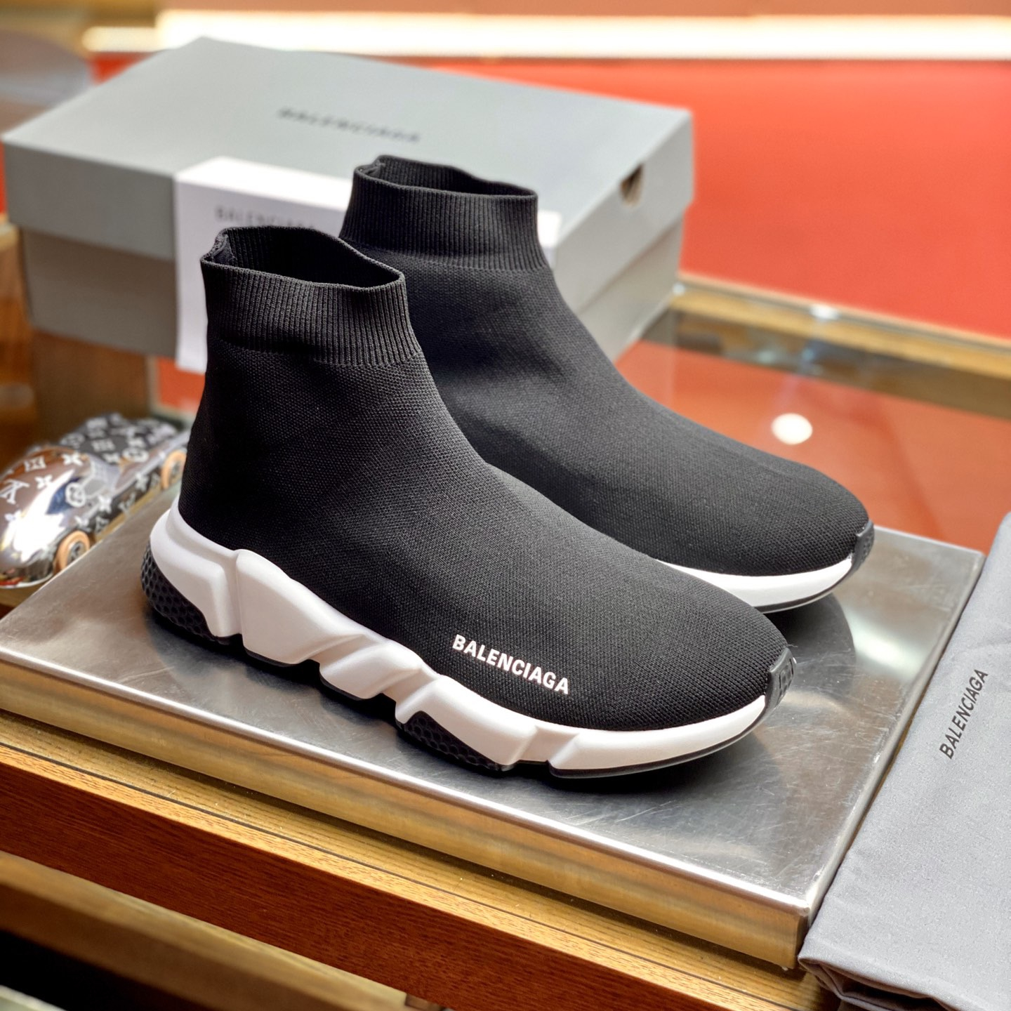 Balenciaga Speed Clear Sole Sneaker Size 35-46  5-Color