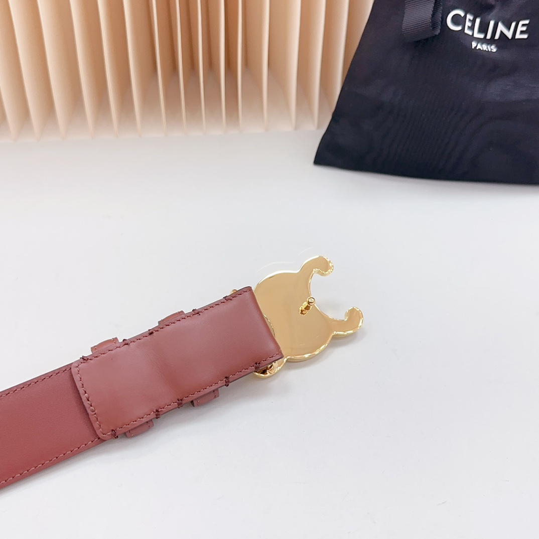 Celine Women Belt Width 3.4cm