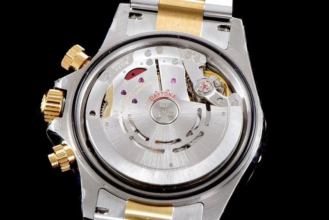 DAYTONA GOLD STEEL CUSTOM MOP DIAL DIAMOND NUMERALS