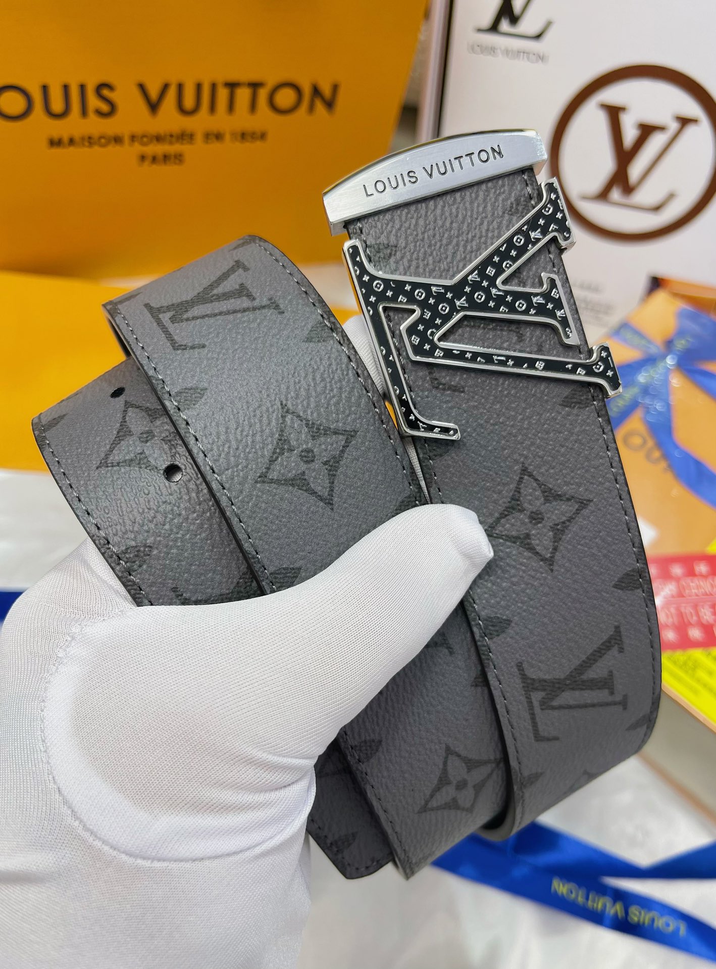 Louis Vuitton Men Belt Width 3.8cm