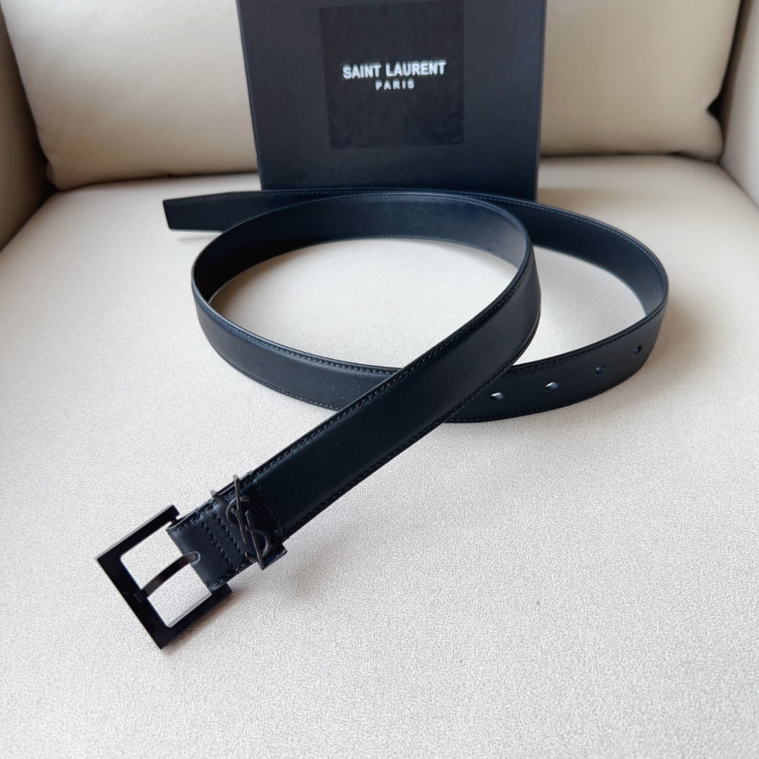 YSL Women Belt Width 3cm