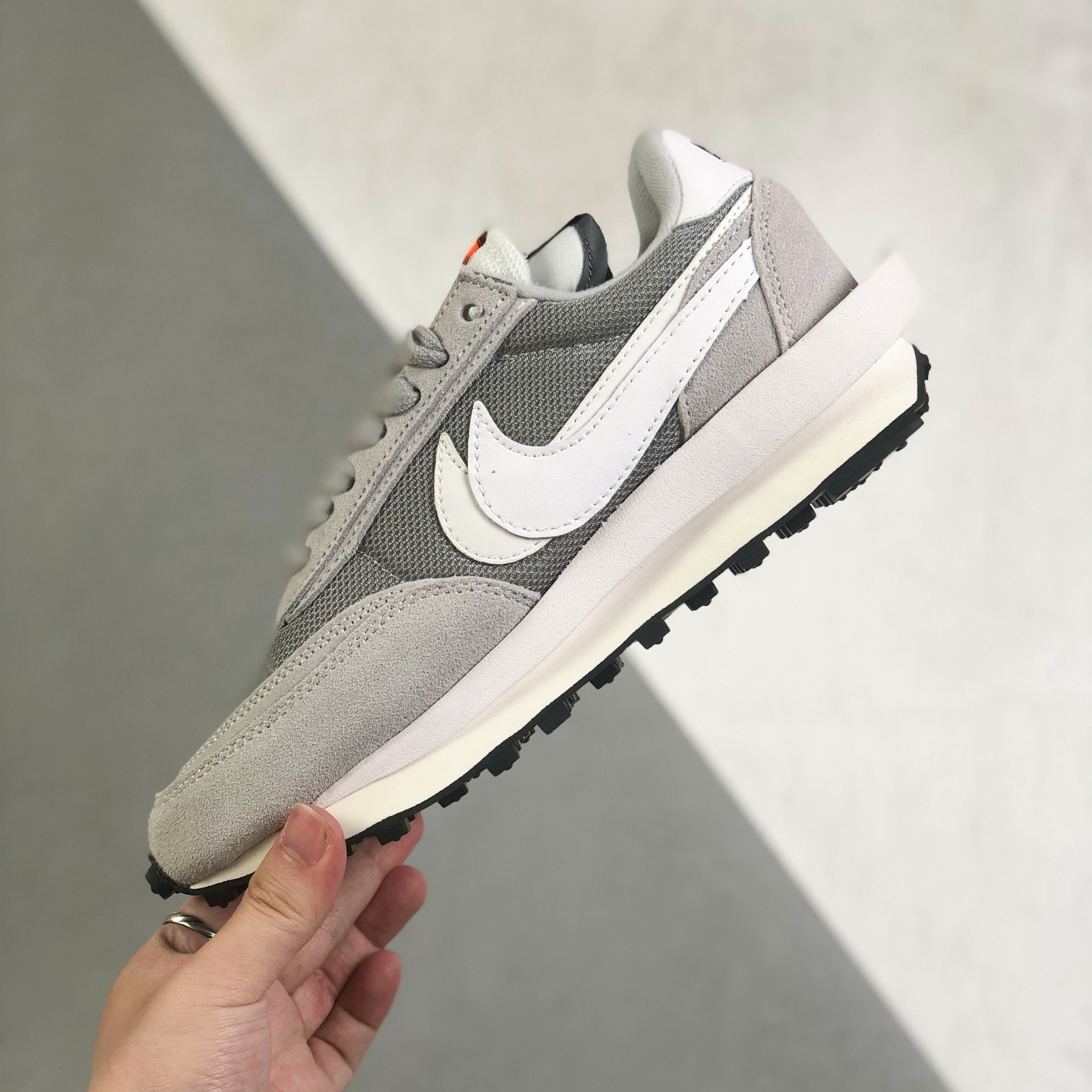 Nike x Sacai LDV Waffle Sneakers Shoes Black Mens/Women 36 - 46