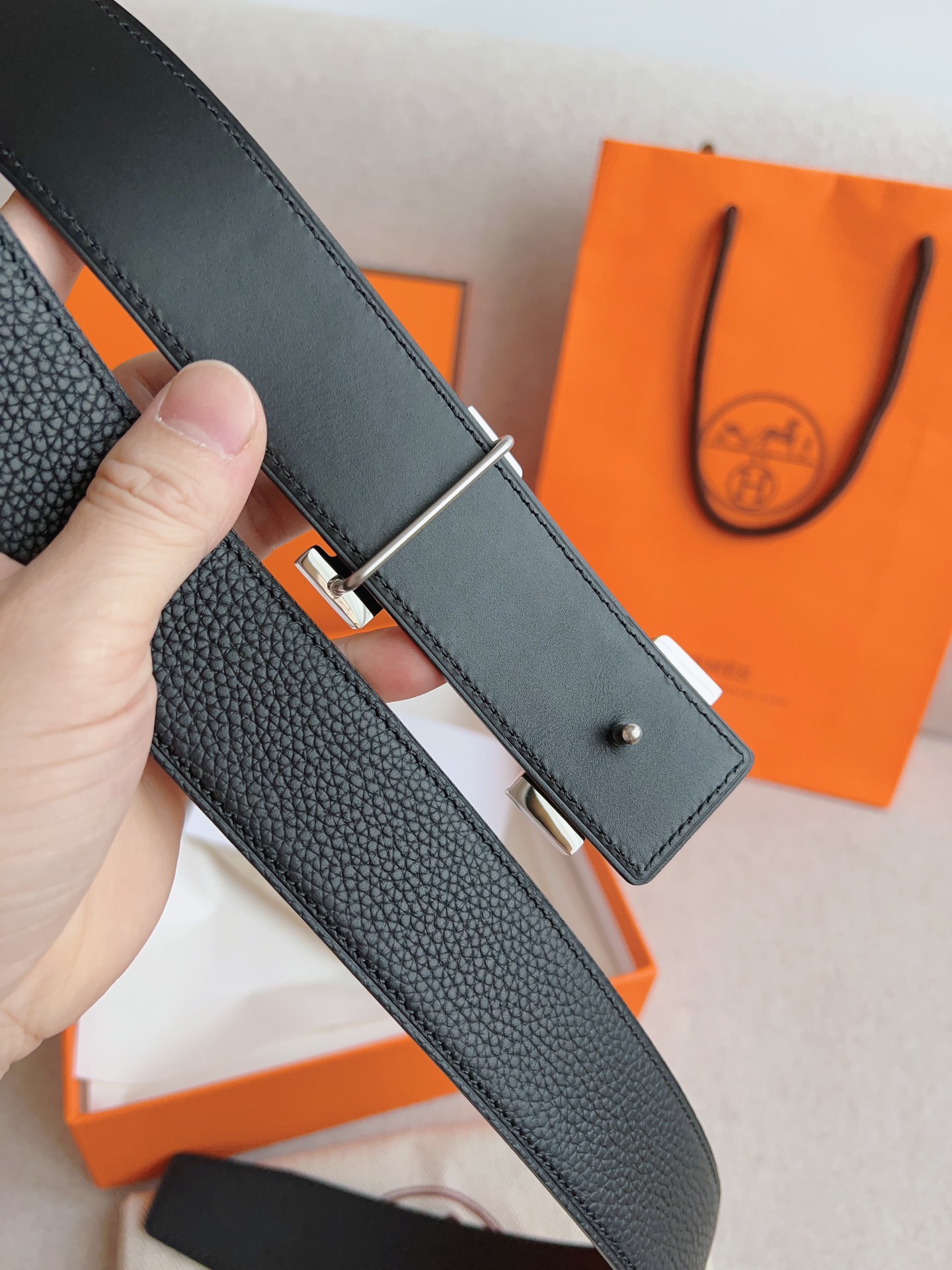 Hermes Men Belt Width 3.8cm
