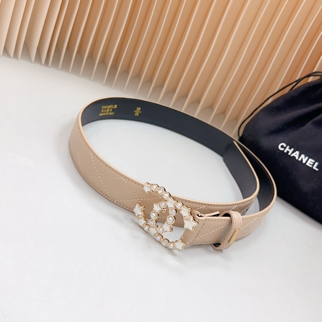 Chanel Women Belt Width 3cm