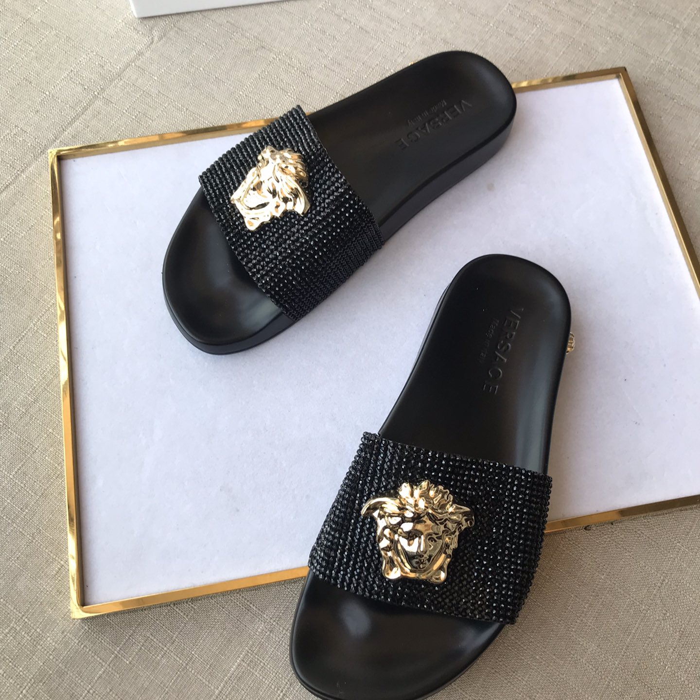 Versace Mens Women Sandals Gr. 36-46