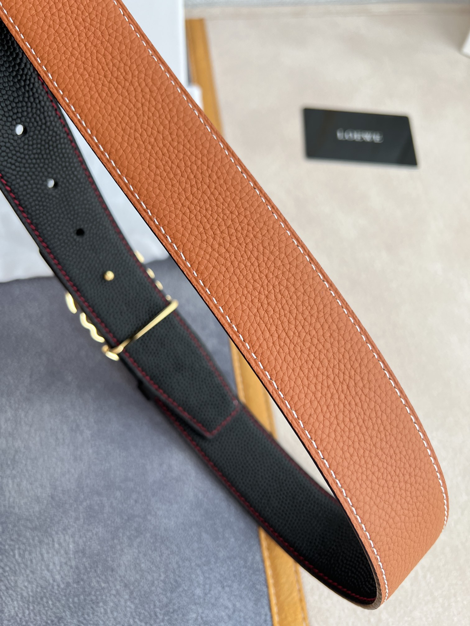 Loewe Men Belt Width 3.8cm