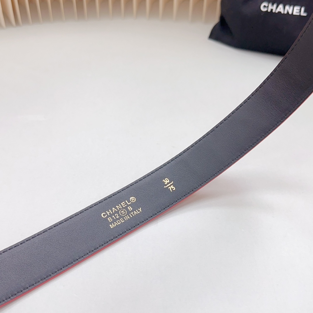 Chanel Women Belt Width 3cm
