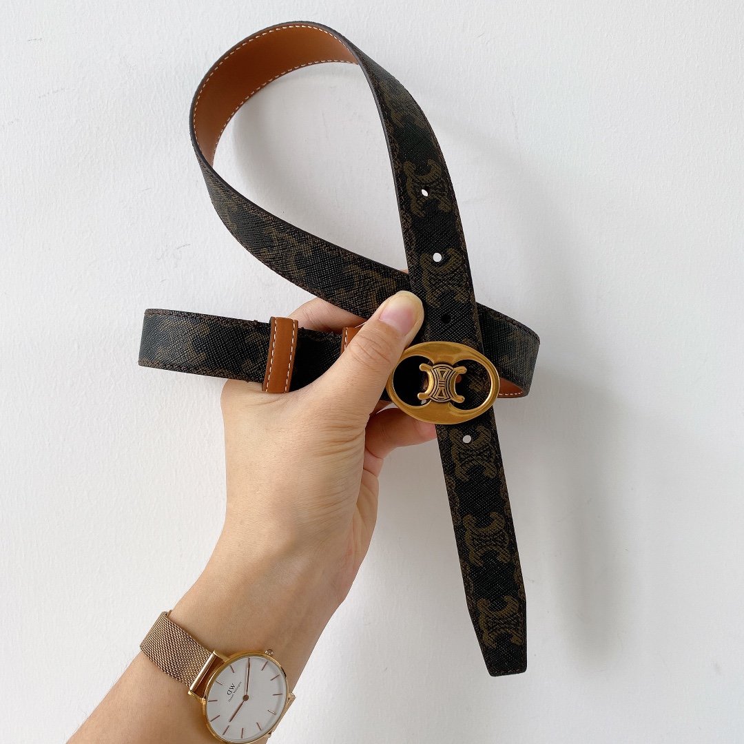Celine Women Belt Width 2.5cm