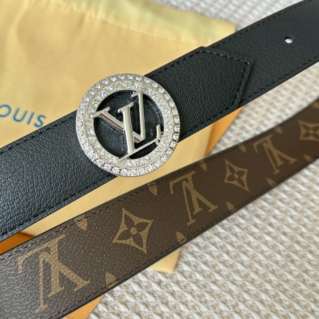 Louis Vuitton Women Belt Width 3.5cm