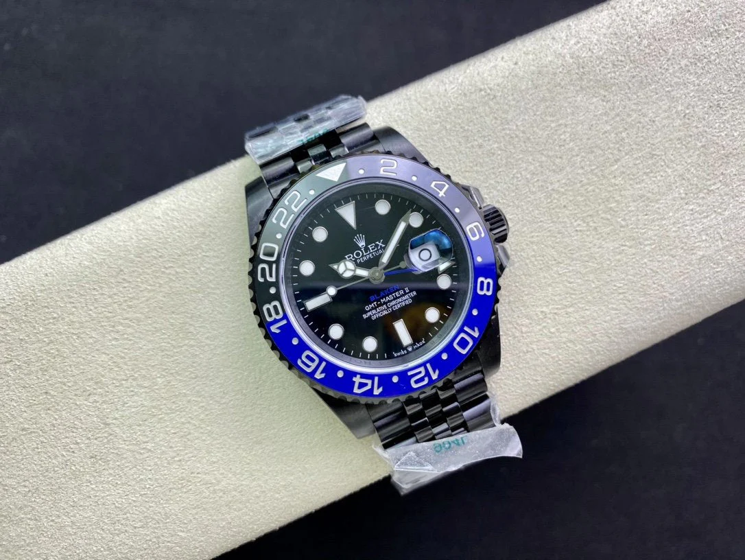 GMT-MASTER II BATMAN CUSTOM ALL BLACK