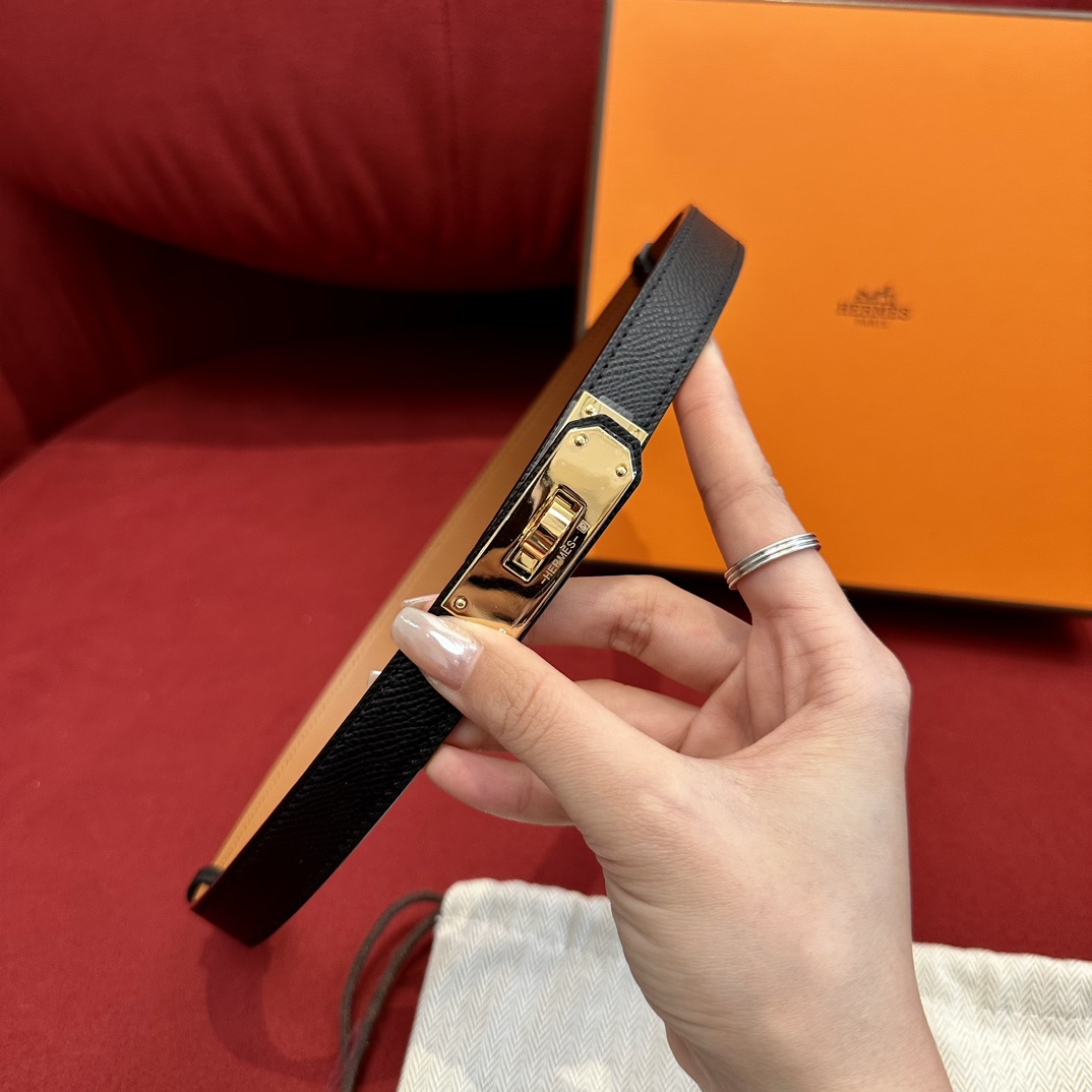 Hermes Women Belt Width 2cm