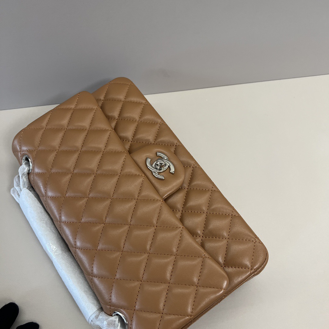 Chanel CF1112 Shoulder Bags Sheepskin 25cm