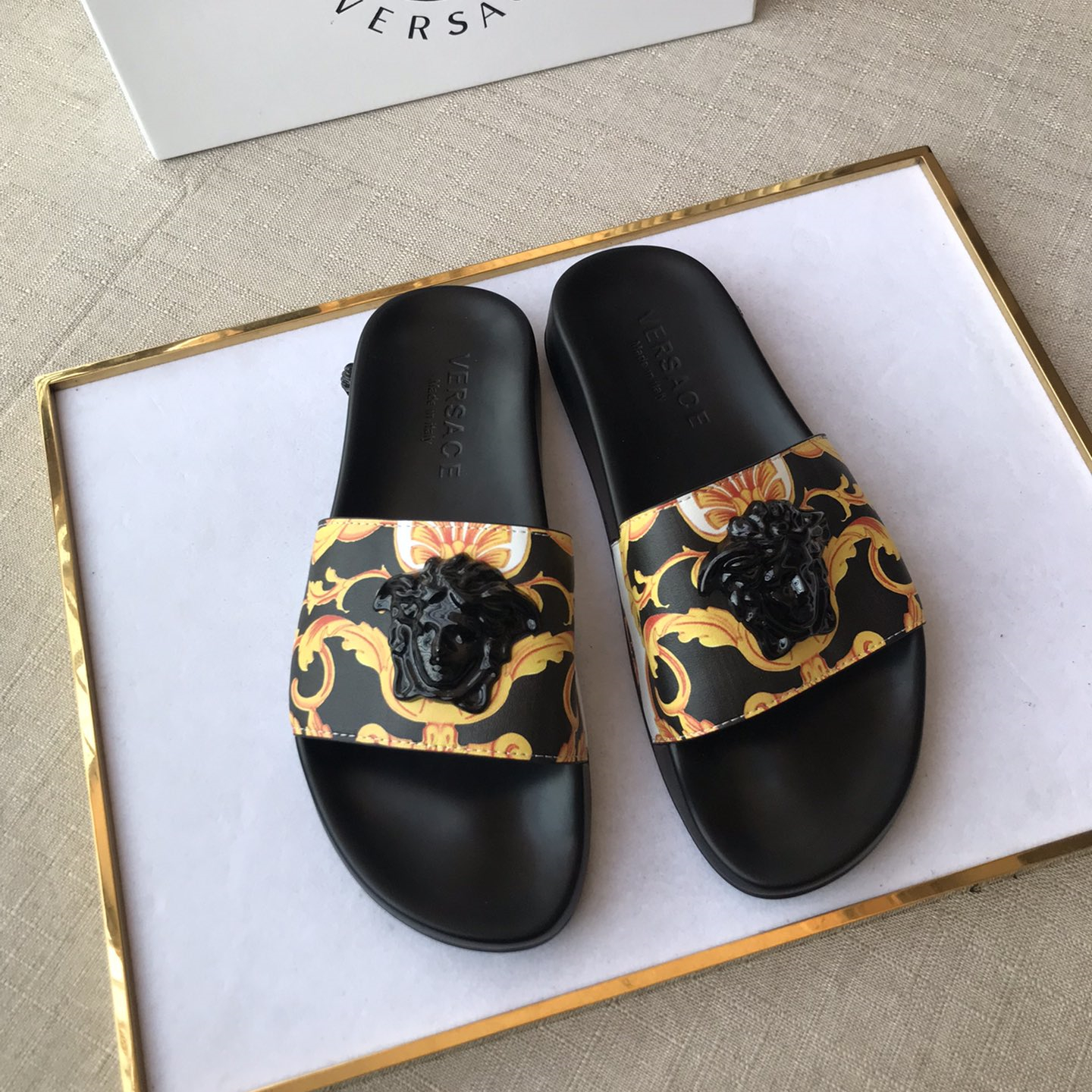 Versace Mens Women Sandals Gr. 36-46