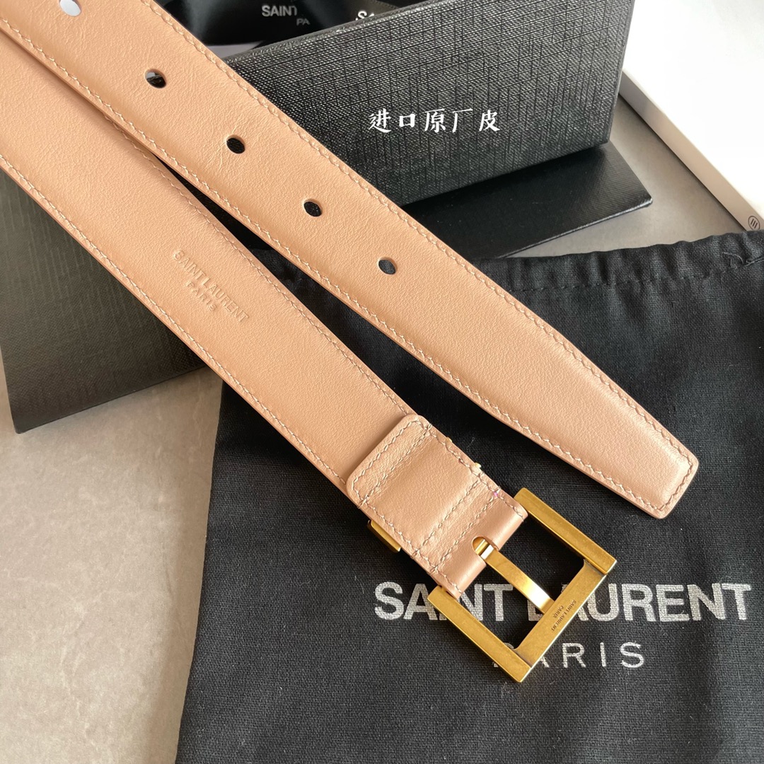 YSL Women Belt Width 3cm