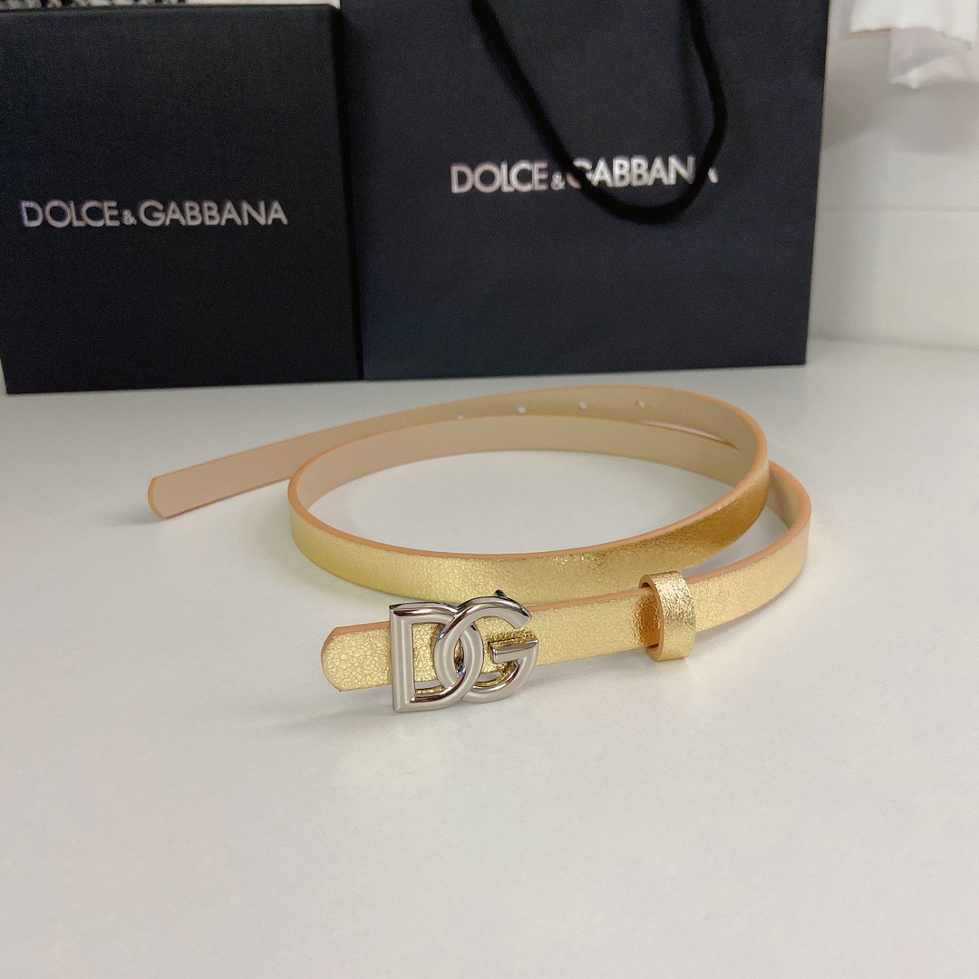 Dolce Gabbana Women Belt Width 1.5cm