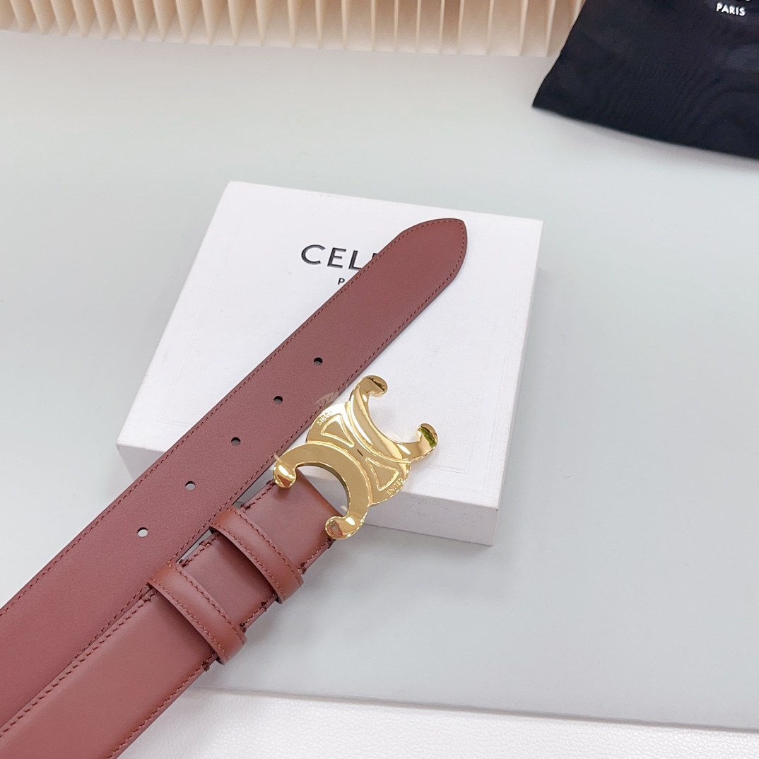 Celine Women Belt Width 3.4cm