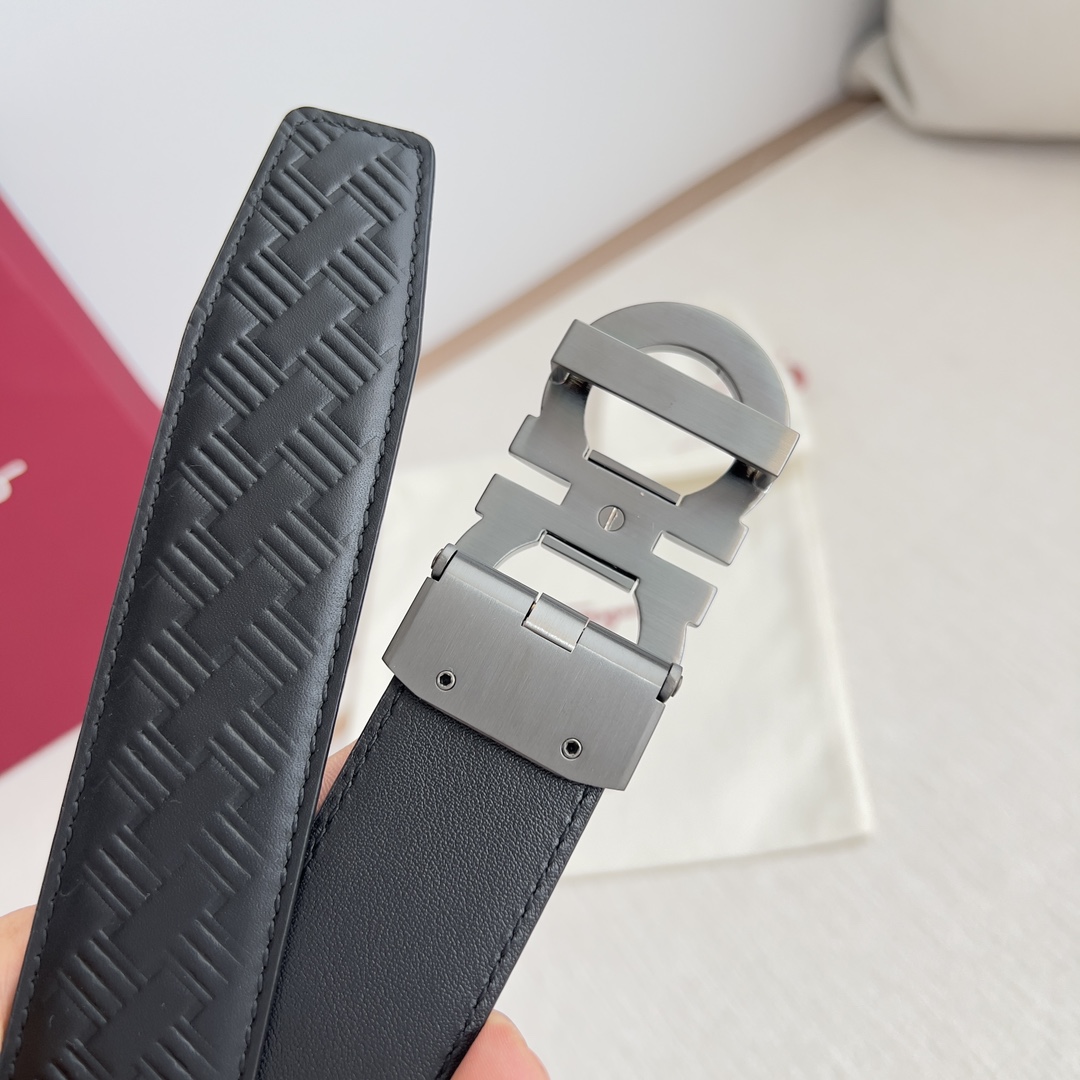 Ferragamo Men Belt Width 3.5cm