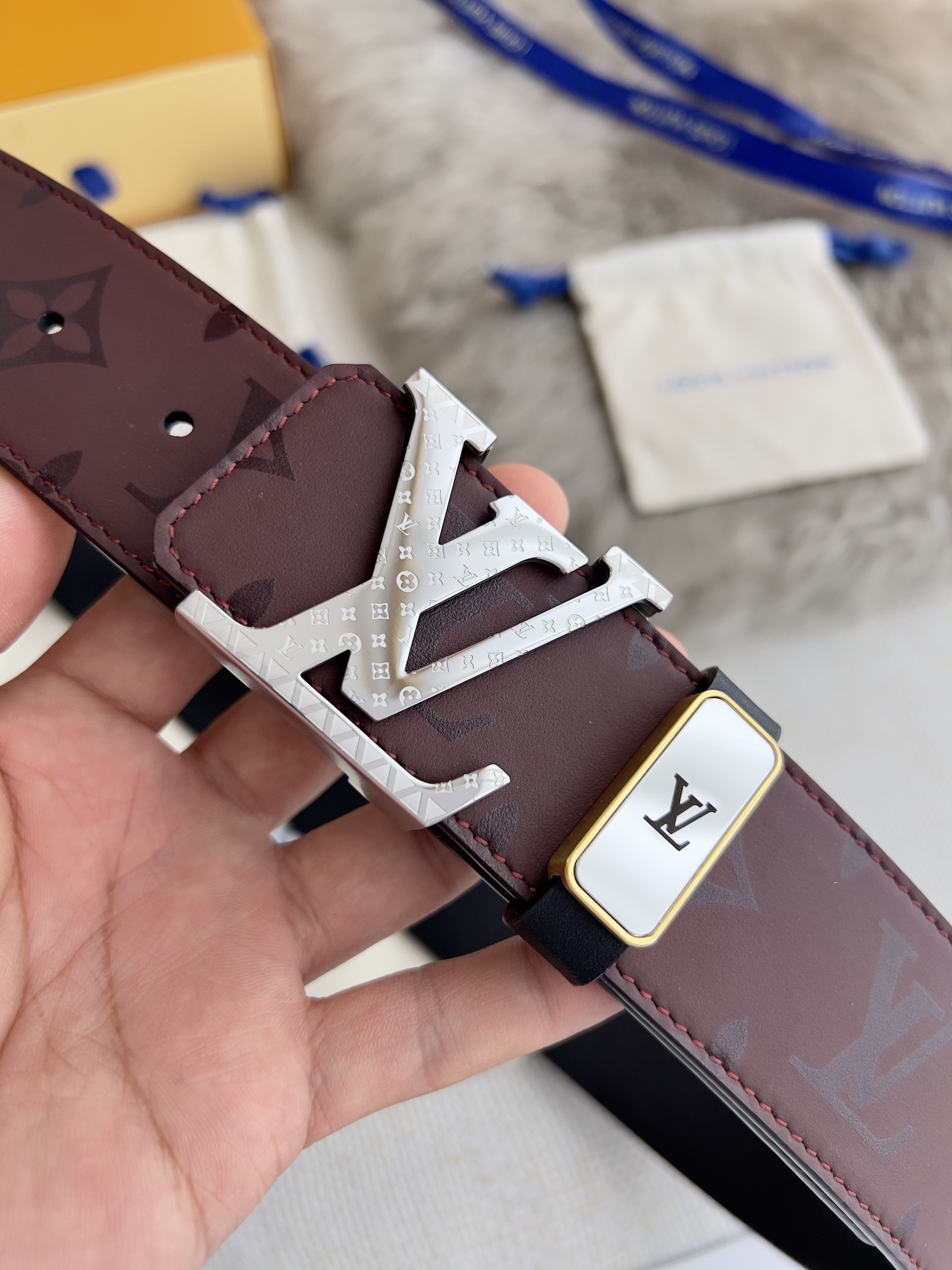 Louis Vuitton Men Belt Width 3.8cm