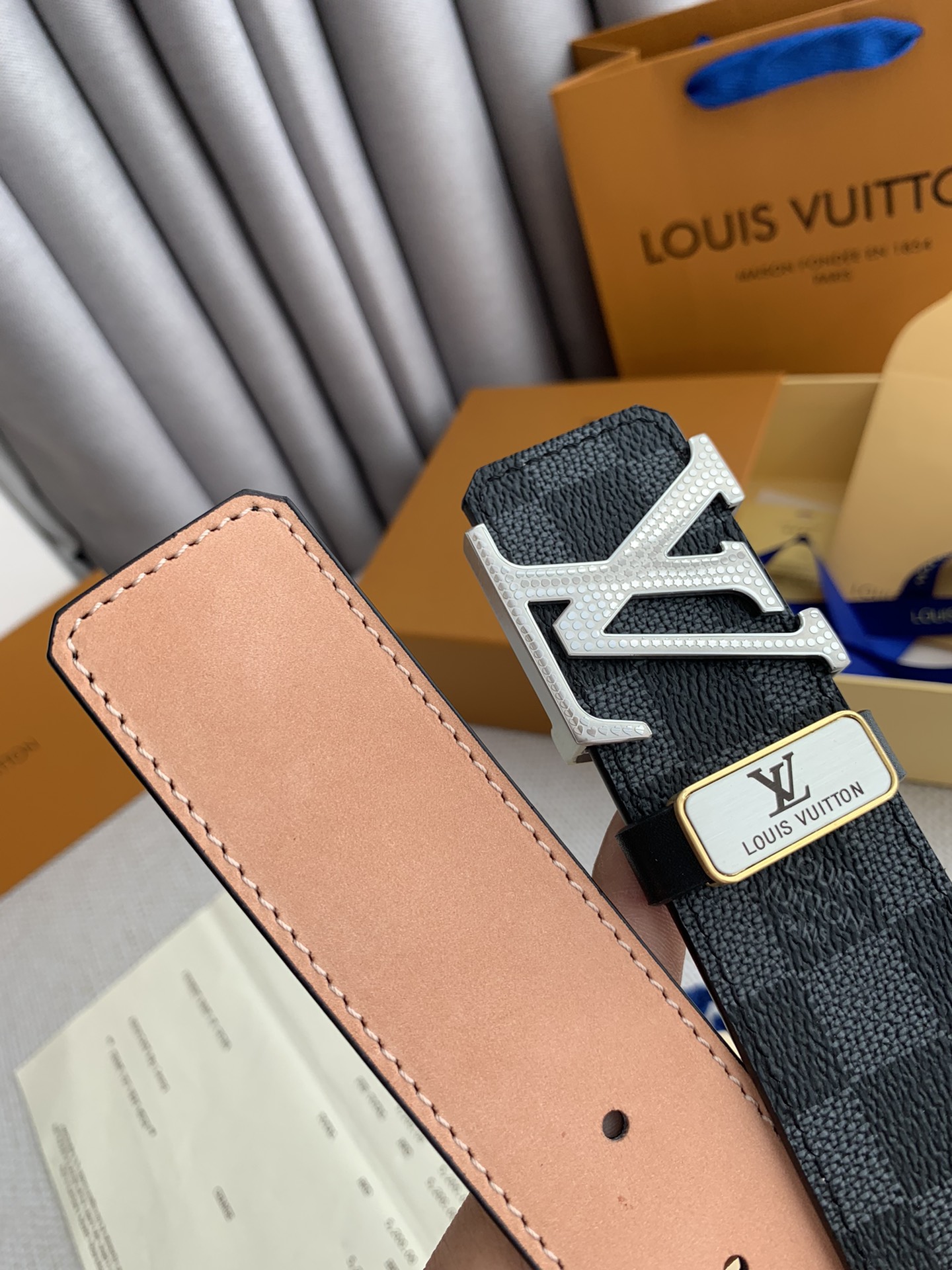 Louis Vuitton Men Belt Width 3.8cm