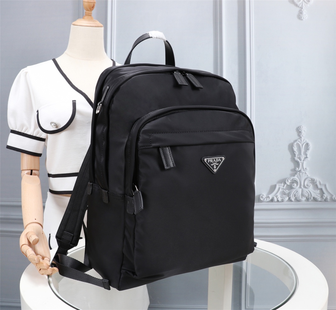 Prada Mens Backpack Bags Rucksack 43.5*31*20cm