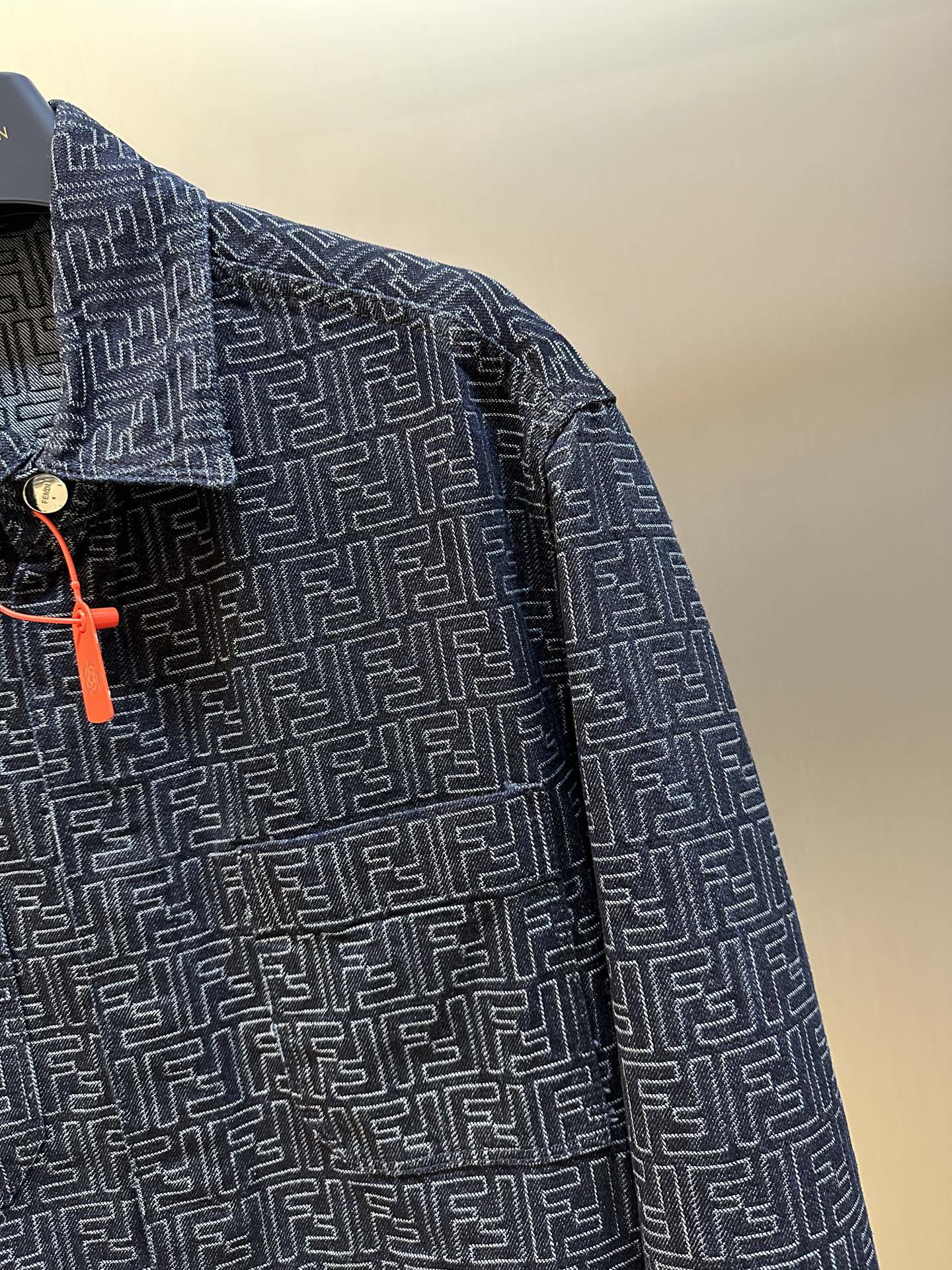 Fendi New Denim Jacket Size S-XL