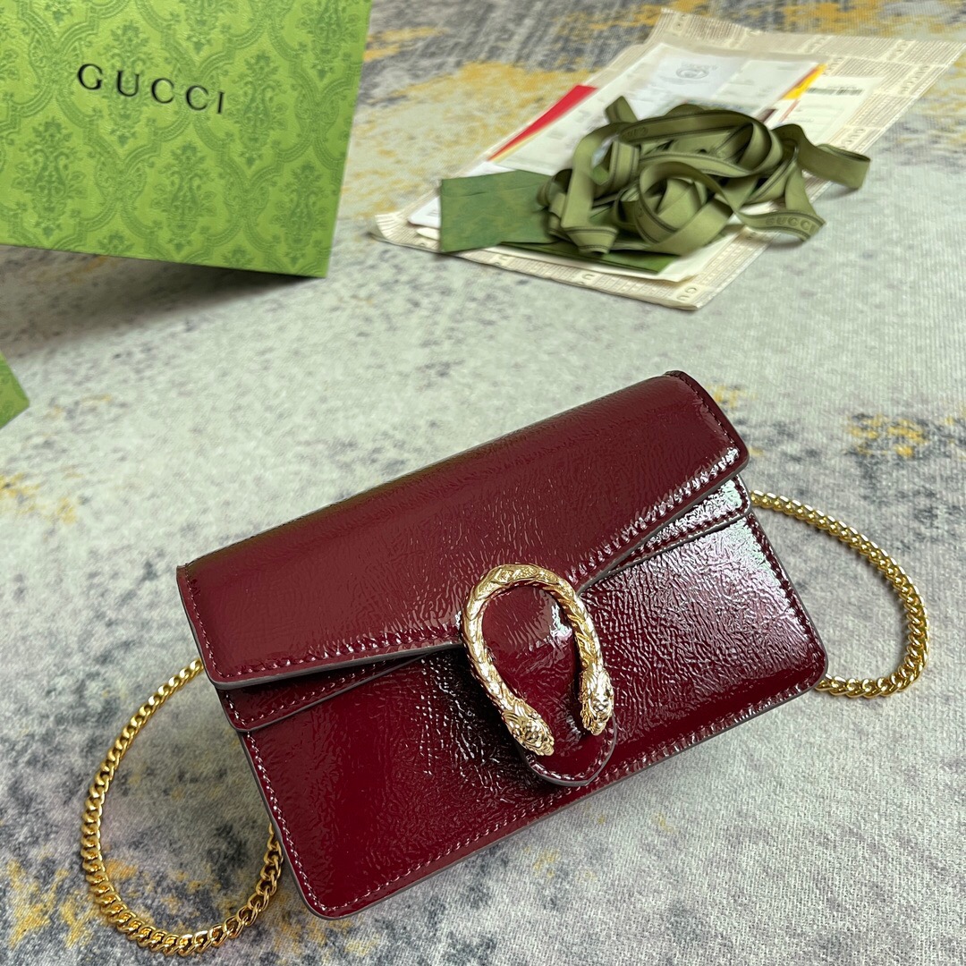 Gucci Dionysus Super-Mini Shoulder Bags 17.5*11*6.5cm