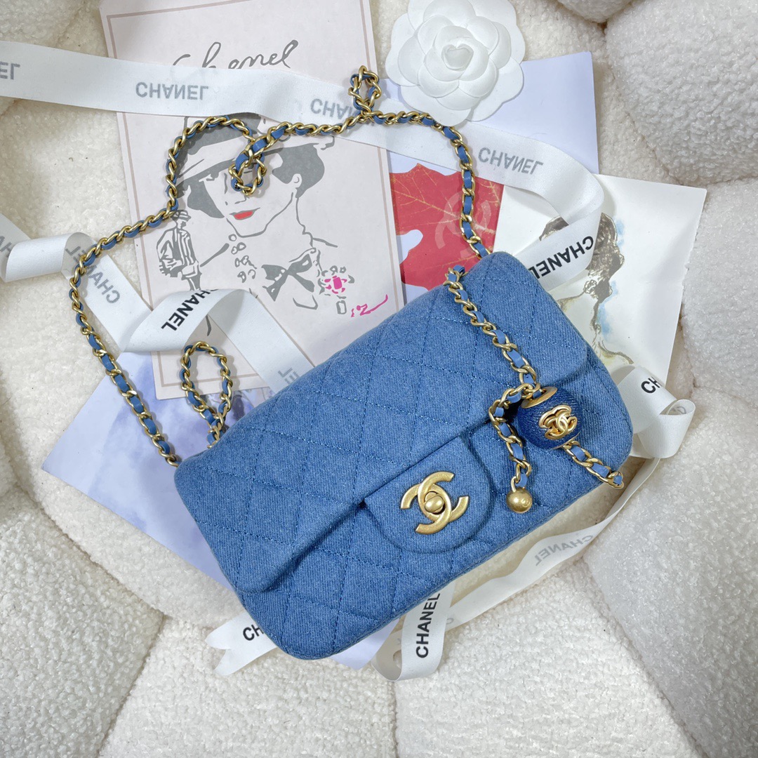 Chanel AS1787 Shoulder Bags Sheepskin 20cm