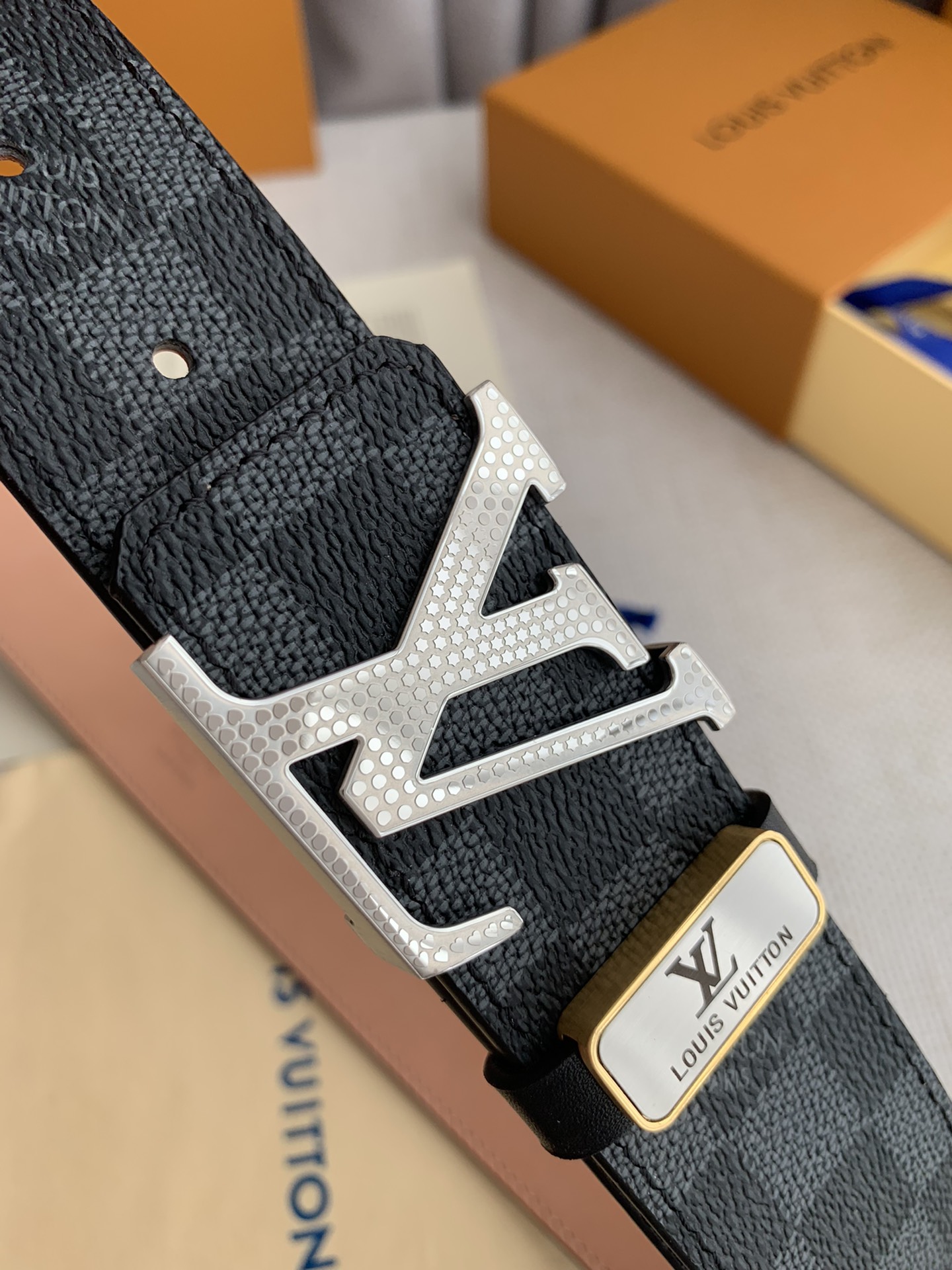 Louis Vuitton Men Belt Width 3.8cm