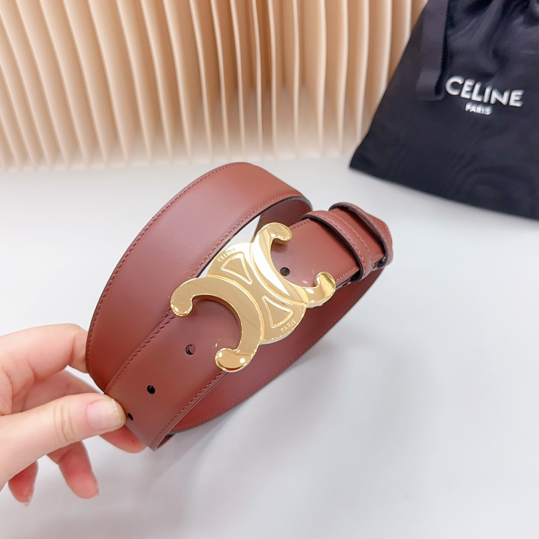Celine Women Belt Width 3.4cm