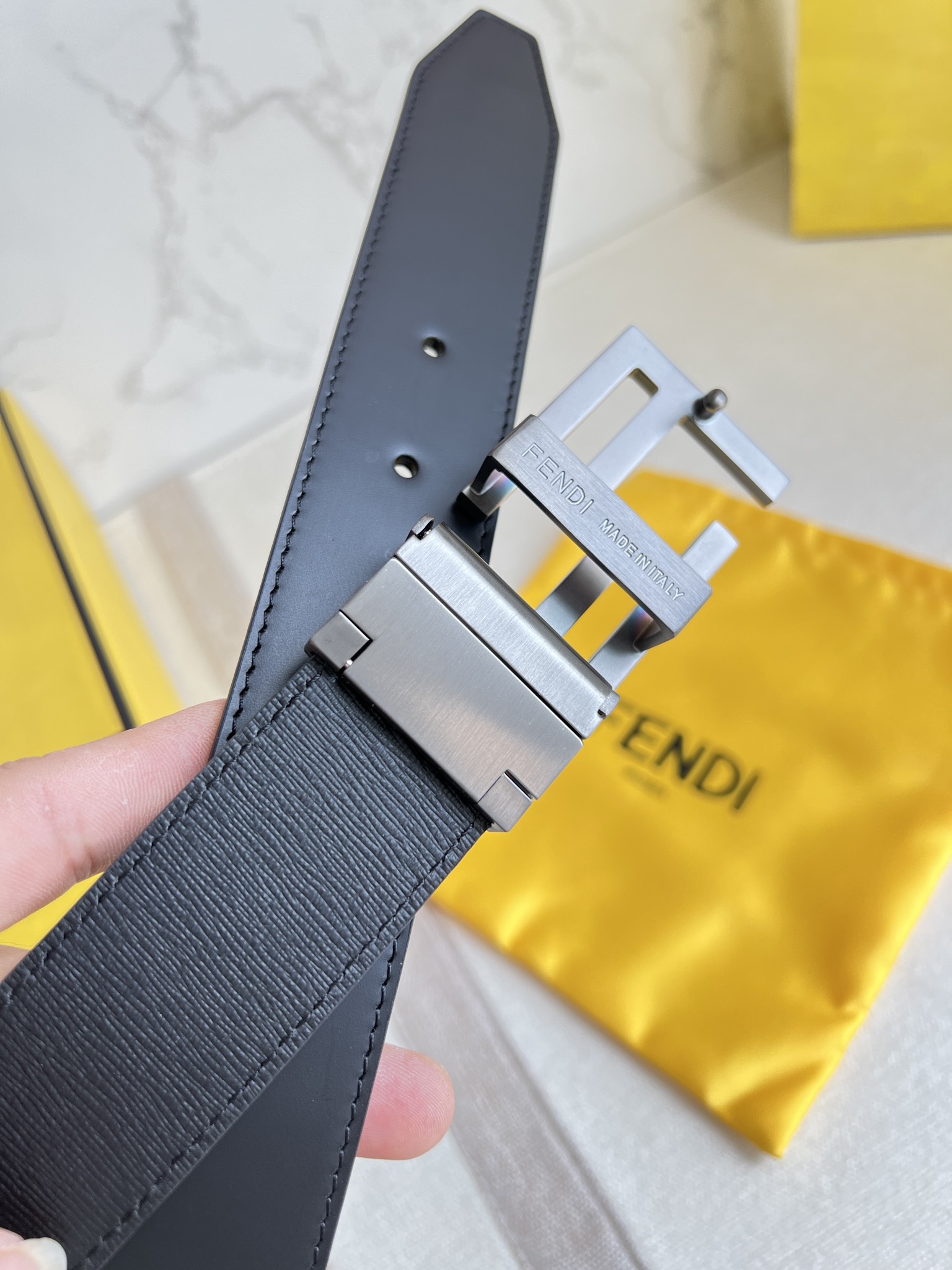 Fendi Men Belt Width 3.5cm