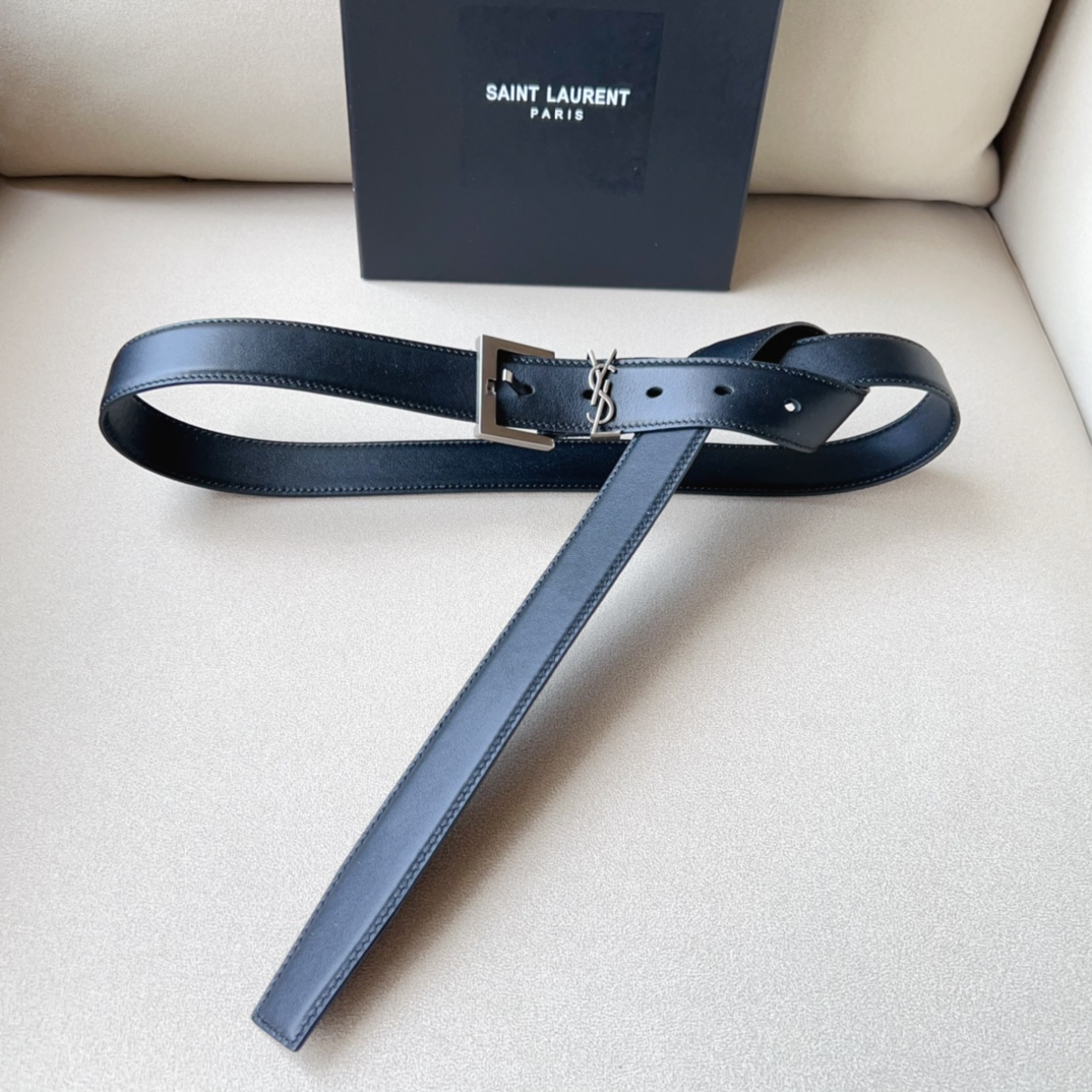 YSL Women Belt Width 3cm