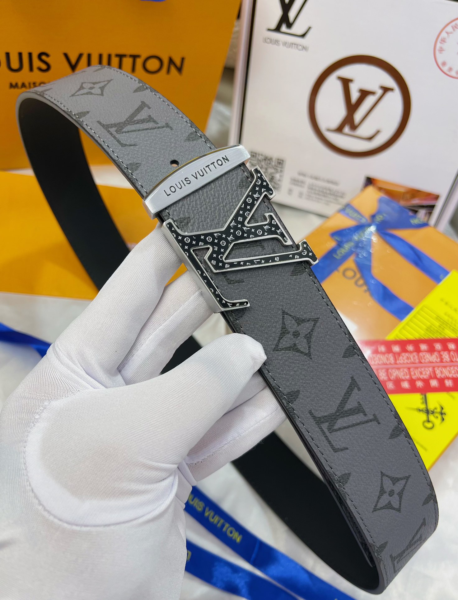 Louis Vuitton Men Belt Width 3.8cm
