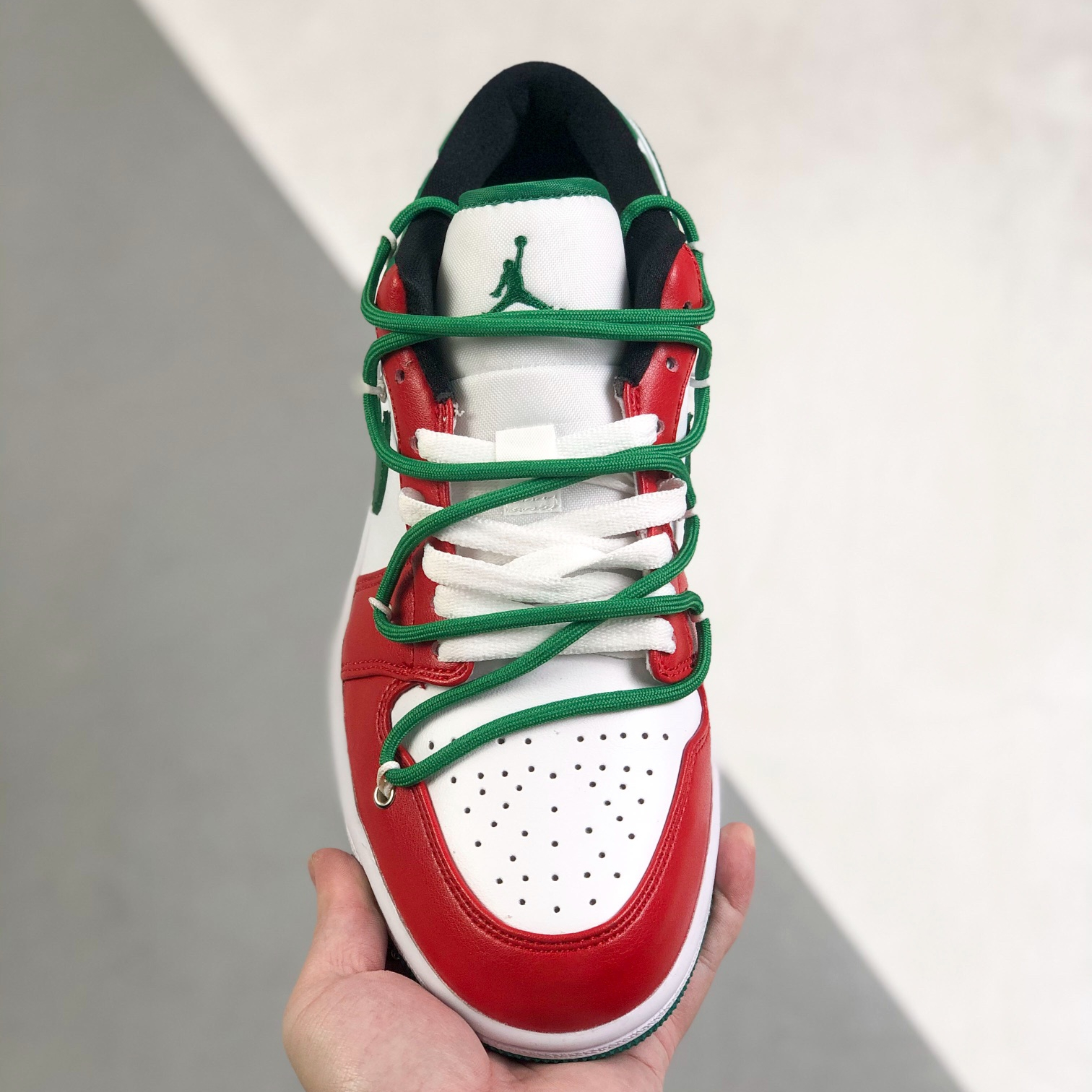 Nike Air Jordan 1 x OFF White Low Top Sneakers Shoes Gr. 36-46