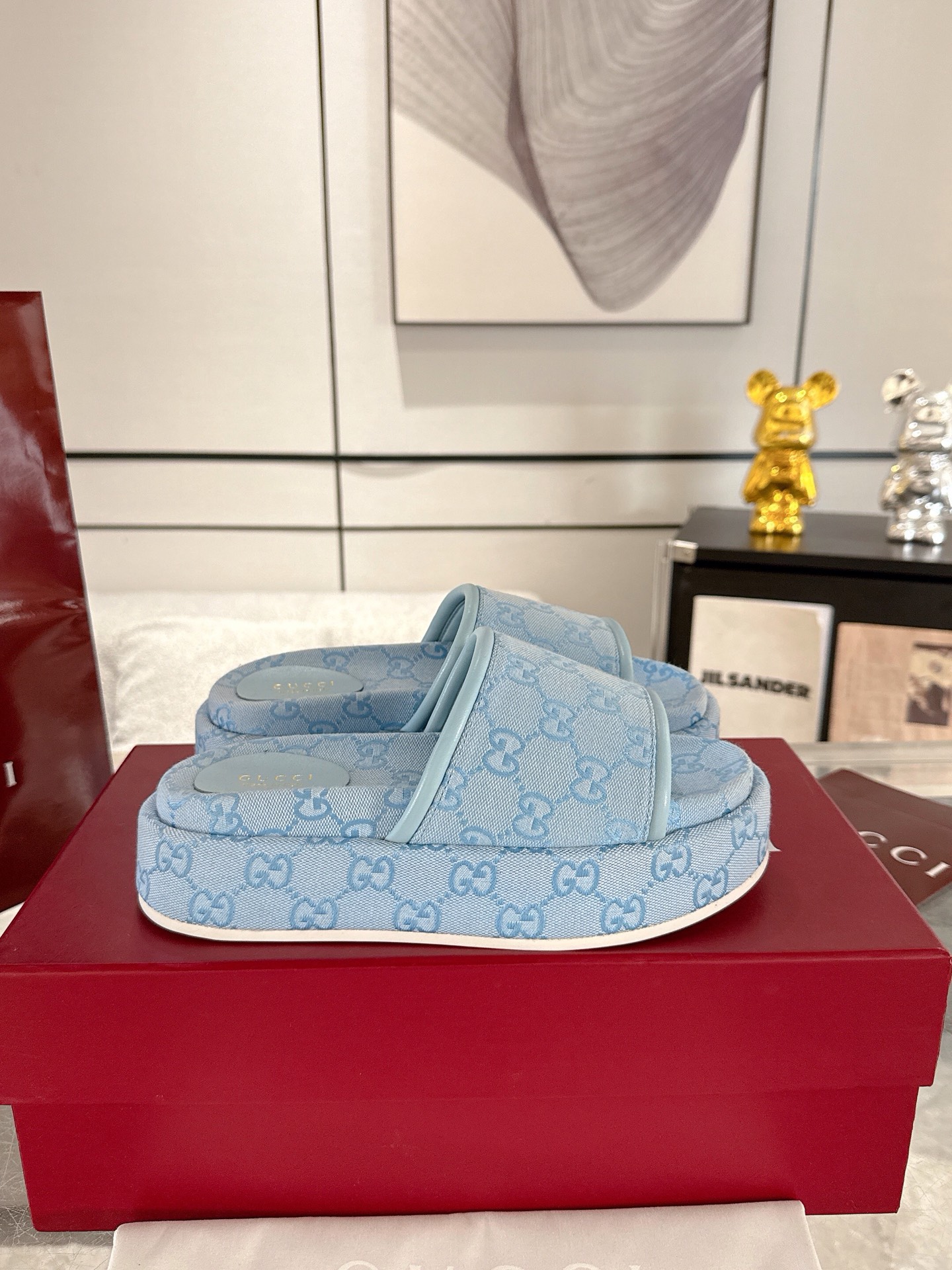 Gucci Platform Sandal Slippers Size 36-44