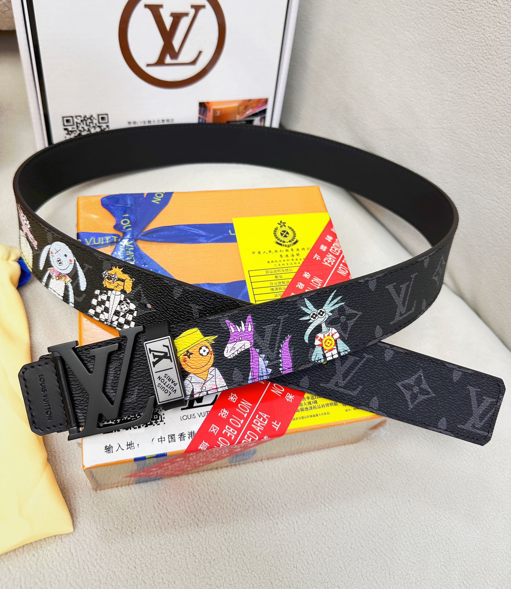 Louis Vuitton Men Belt Width 3.8cm