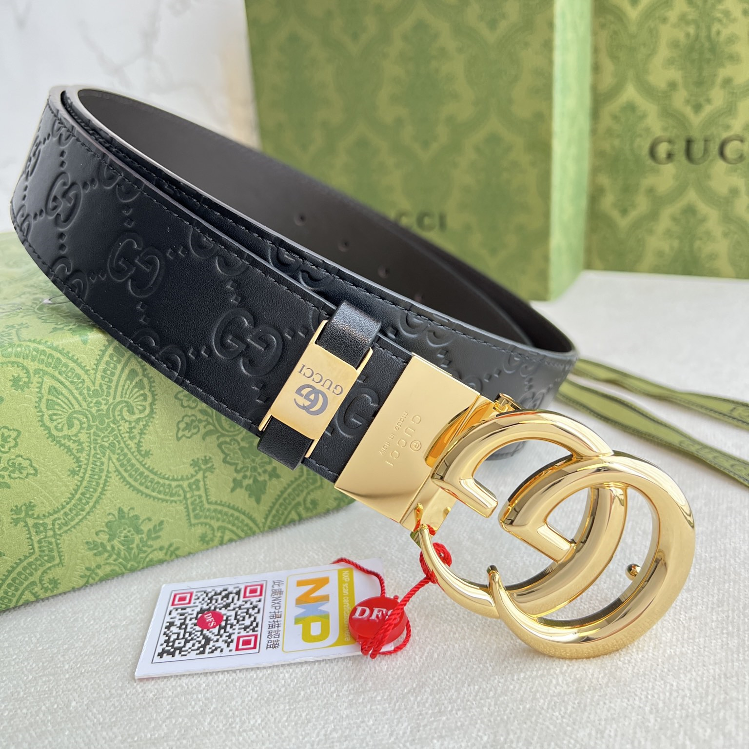 Gucci Men Belt Width 3.8cm