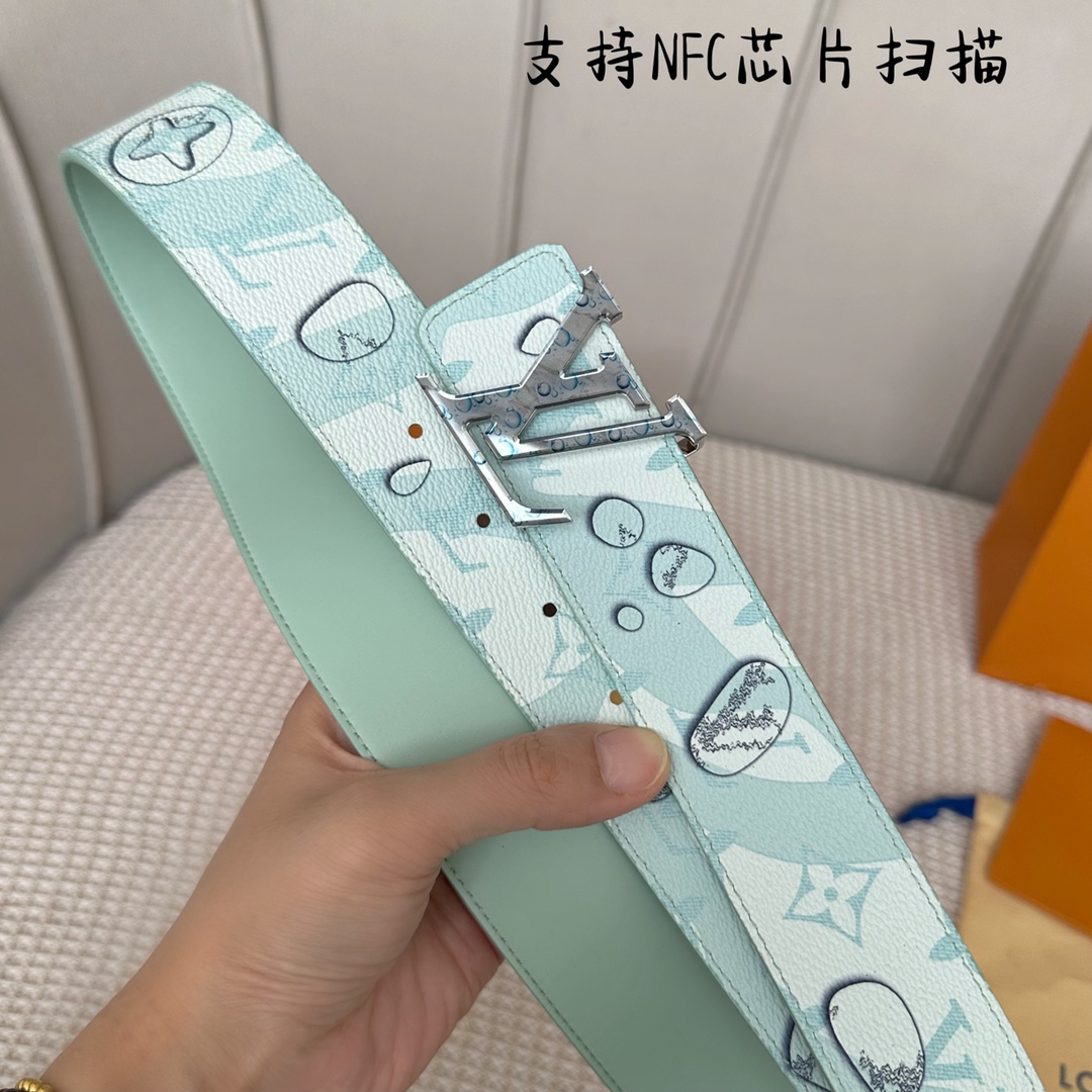 Louis Vuitton Men Belt Width 4cm