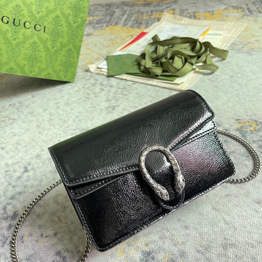 Gucci Dionysus Super-Mini Shoulder Bags 17.5*11*6.5cm