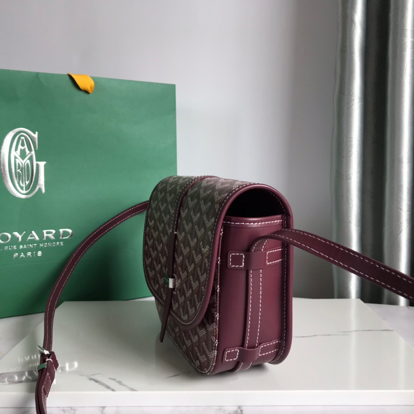 Goyard Belvedere Shoulder Bags for Men Size 22*16*7cm