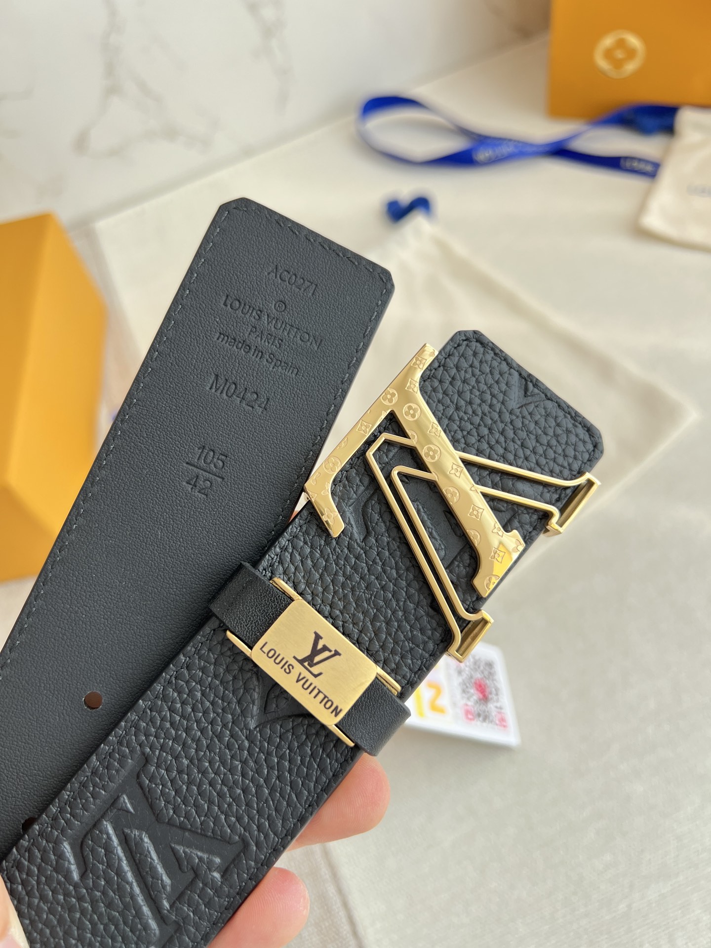 Louis Vuitton Men Belt Width 3.8cm