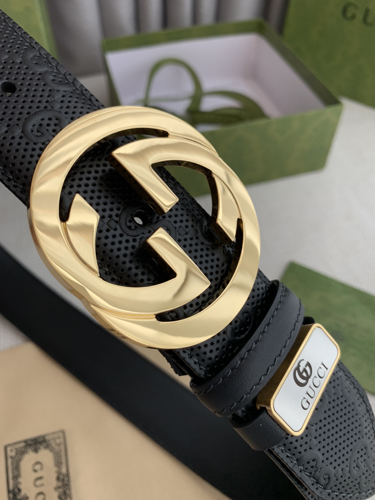 Gucci Men Belt Width 3.8cm