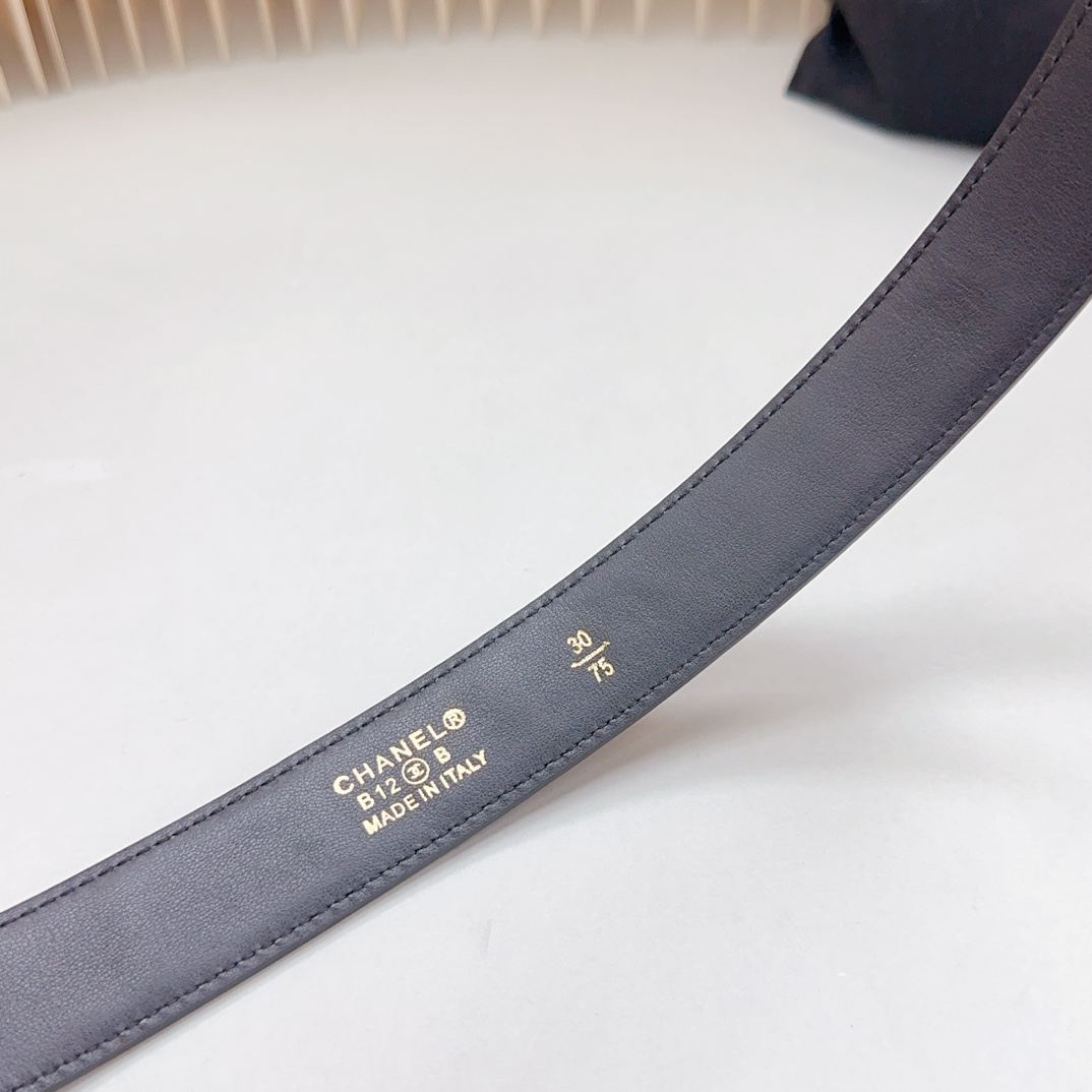 Chanel Women Belt Width 3cm