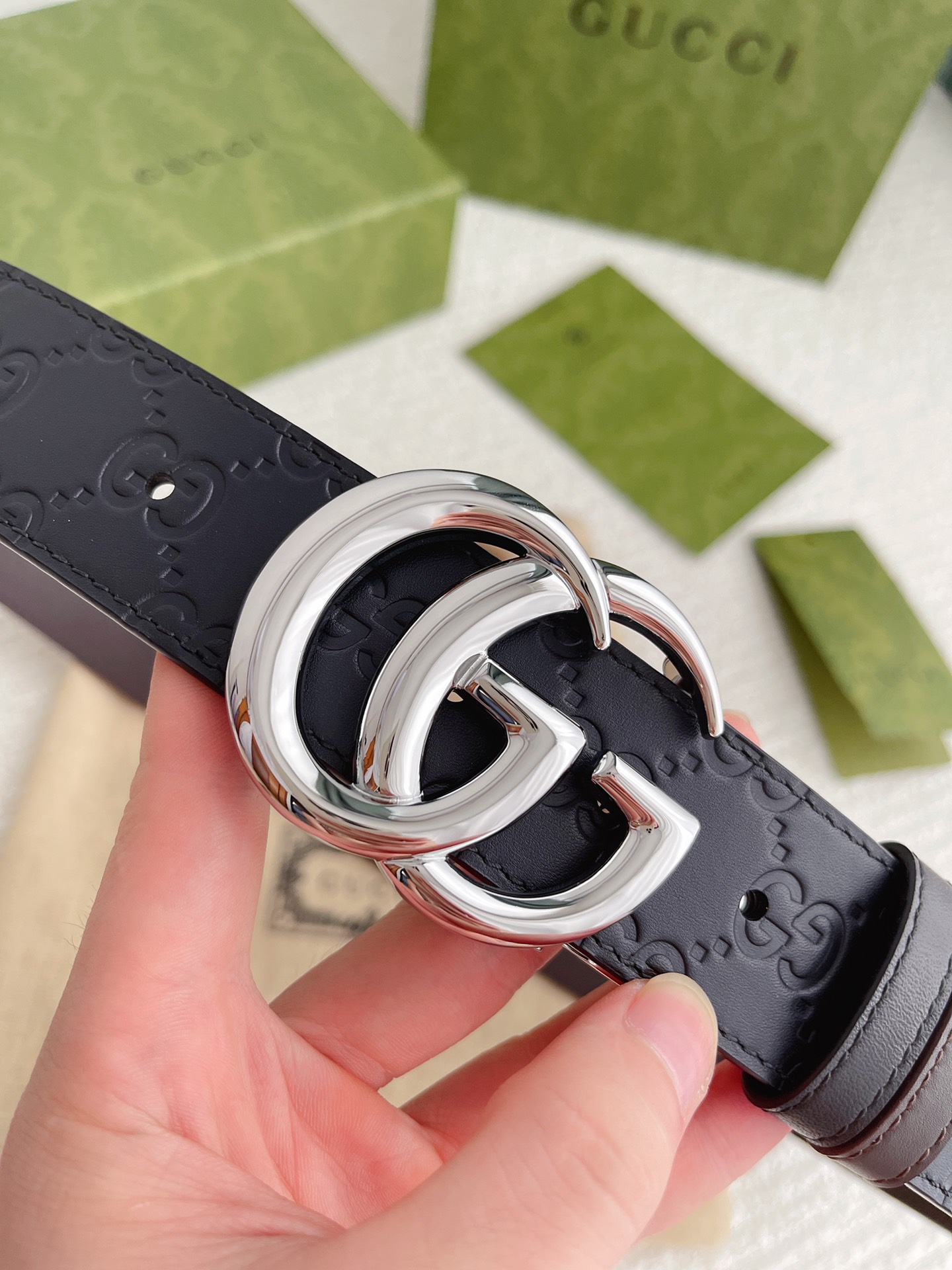 Gucci Men Belt Width 3.8cm