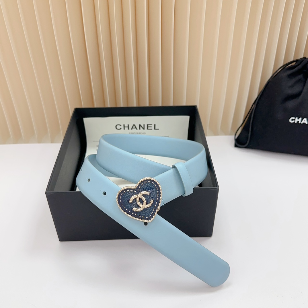 Chanel Women Belt Width 3cm