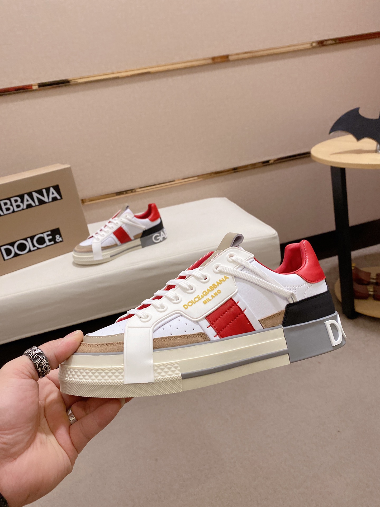 Dolce Gabbana Mens/Women Sneakers Shoes Gr. 35 - 46